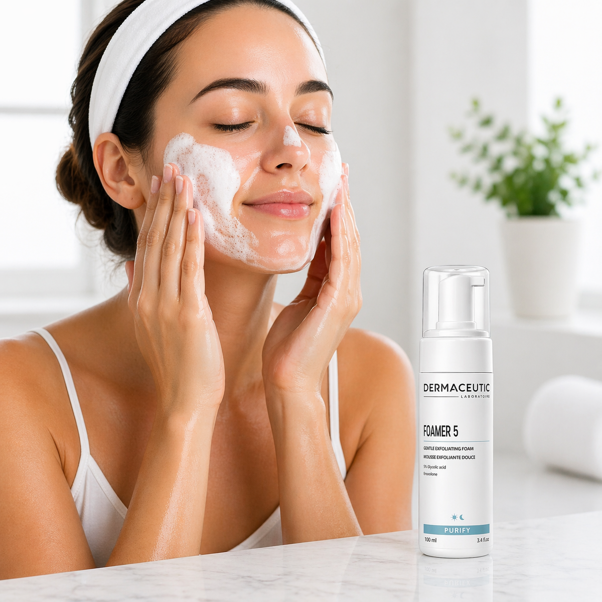 Dermaceutic Laboratoire Foamer 5 – 100mL by Dermaceutic Laboratoires - packaging and details - cleanser
