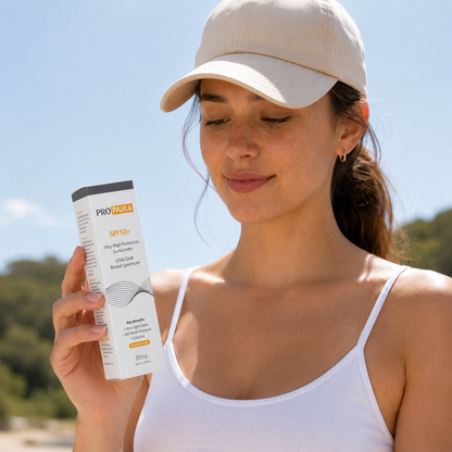 Propaira SPF 50+ White Sunscreen Lotion 80ml