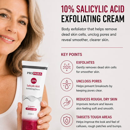 Propaira 10% Salicylic Acid Exfoliating Cream 200ml