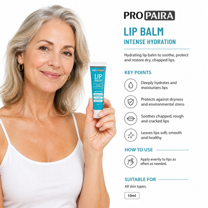 Propaira Lip Balm with Hyaluronic Acid for intense hydration 10ml by Propaira - packaging and details