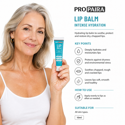 Propaira Lip Balm with Hyaluronic Acid for intense hydration 10ml by Propaira - packaging and details