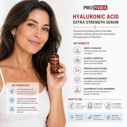 Propaira Hyaluronic Acid 3.1% Extra Strength Serum 15ml by Propaira - packaging and details - serum