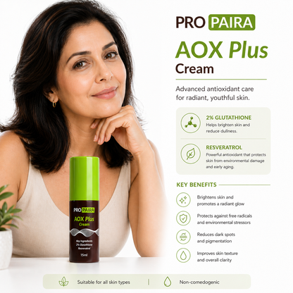 Propaira AOX (Anti-Oxidant) Cream 15ml by Propaira - packaging and details - moisturiser