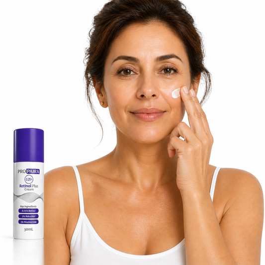 Propaira Retinol Plus Cream (0.25%) 30ml by Propaira - packaging and details - moisturiser