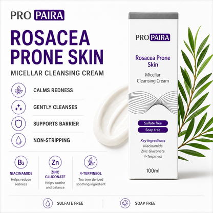 Propaira Rosaeca Prone Micellar Cleansing Cream 100ml by Propaira - ingredients and information - cleanser