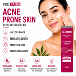 Propaira Acne Exfoliating Serum 30ml – 5% Salicylic & Lactic Acid by Propaira - ingredients and information