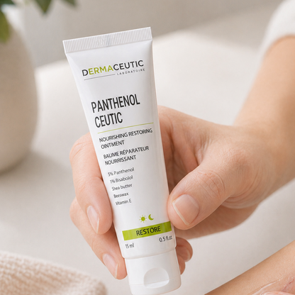 Dermaceutic Laboratoire Panthenol Ceutic - 30g by Dermaceutic Laboratoires - packaging and details - moisturiser