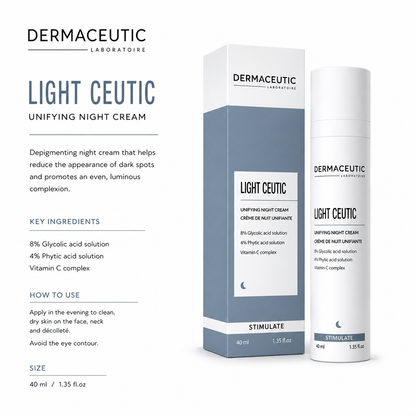 Dermaceutic Laboratoire Light Ceutic – 40mL by Dermaceutic Laboratoires - product view 4 - moisturiser