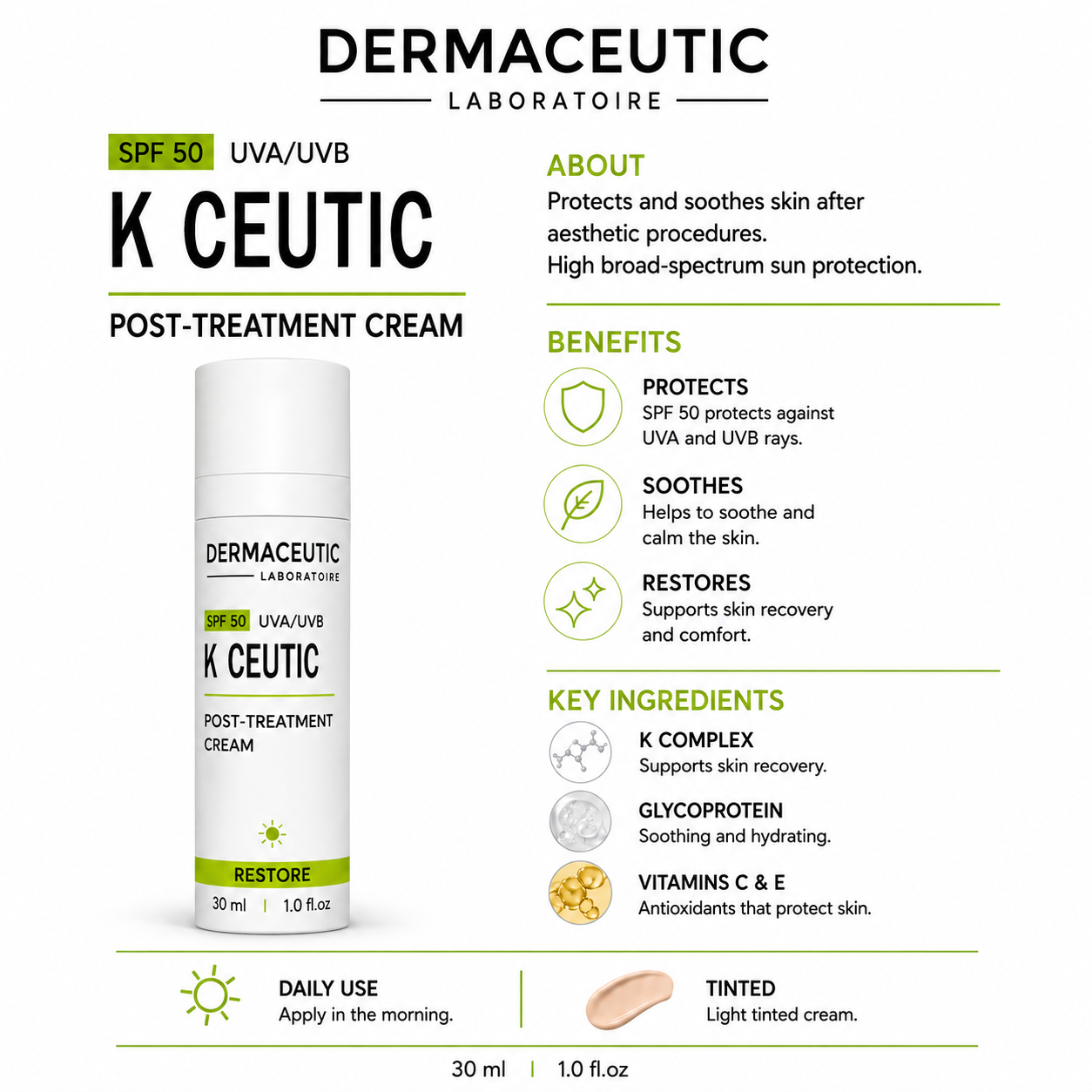 Dermaceutic Laboratoire K Ceutic – 30mL by Dermaceutic Laboratoires - ingredients and information - spot treatment