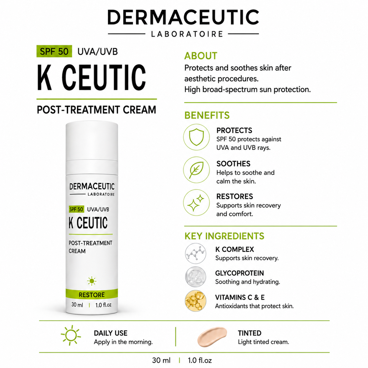 Dermaceutic Laboratoire K Ceutic – 30mL by Dermaceutic Laboratoires - ingredients and information - spot treatment