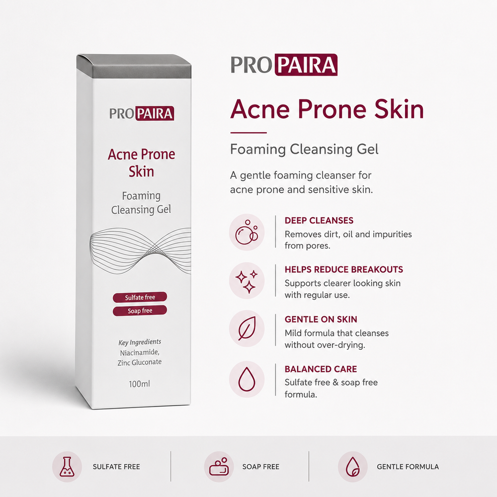 Propaira Acne Foaming Cleansing Gel 100ml by Propaira - ingredients and information - cleanser