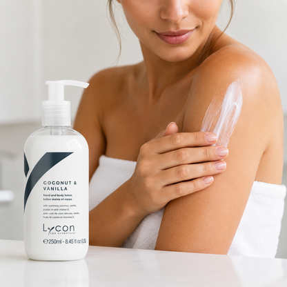 Lycon Coconut & Vanilla Lotion 250ml by Lycon - packaging and details - body care