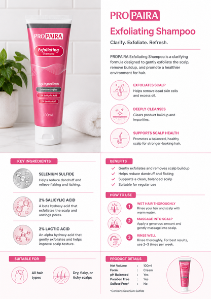 Exfoliating Shampoo 100ml
