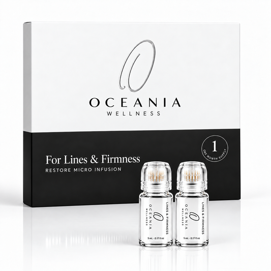 Restore Micro-Infusion 1 Month Kit for Lines and Firmness, box with ampoules