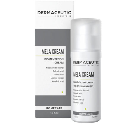 Dermaceutic Laboratoire Mela Cream – 30mL by Dermaceutic Laboratoires - ingredients and information - moisturiser
