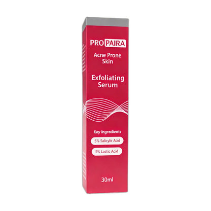 Propaira Acne Exfoliating Serum 30ml – 5% Salicylic & Lactic Acid by Propaira - product image - serum